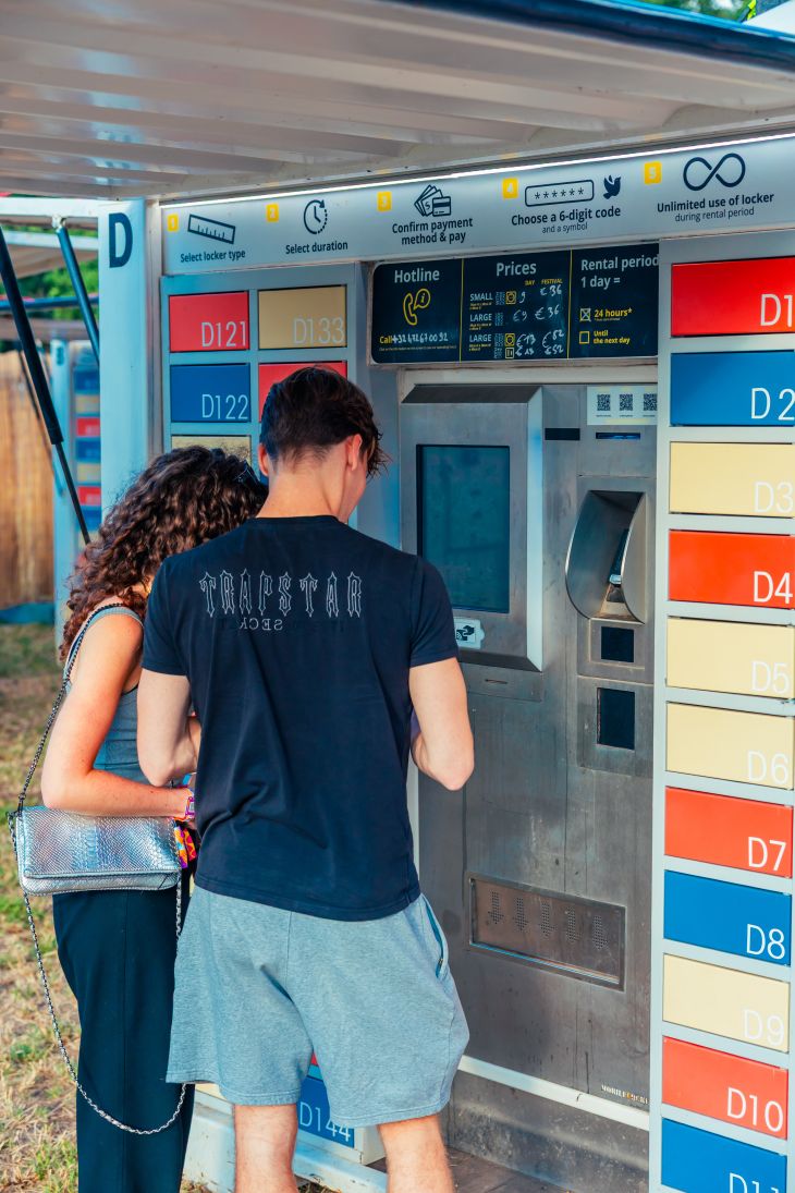 Lockers beschikbaar: feest zonder zorgen! 🔐